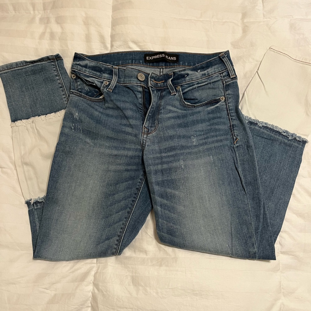 Express Mid Rise Jeans - Picture 3 of 3